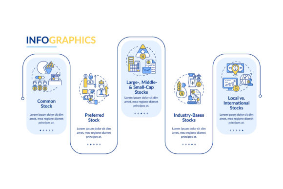 Assets Types Vector Infographic Template