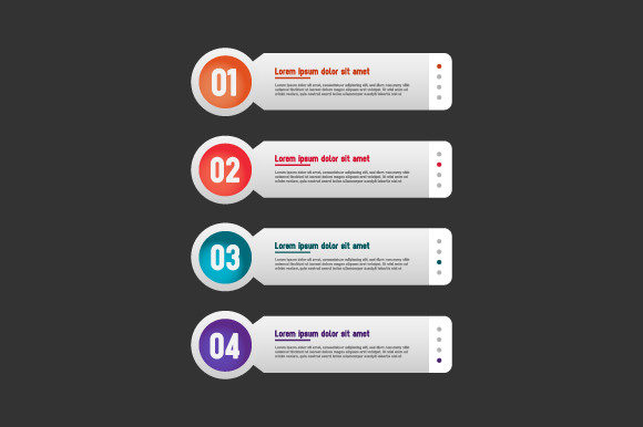 Collection Element Banner Infographic