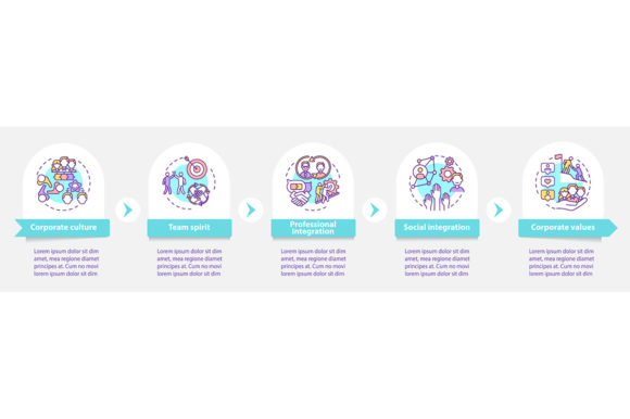 Rules of Company Vector Infographic