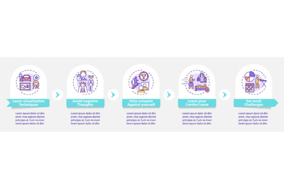 Self-Improvement Tools Infographic Graphics